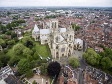 The Big Cathedral York Church Aerial Yorkshire 2