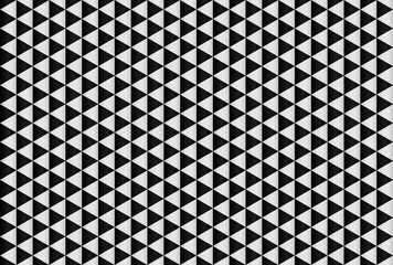 Triangle pattern, black grey and white seamless background