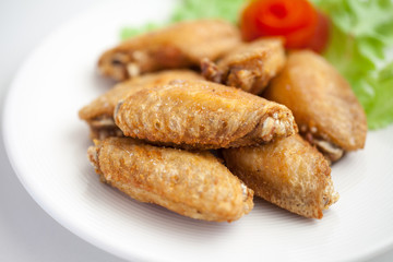 Fried Chicken Wings with Salt