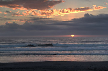 Sticker - Sunset on the Washington Coast