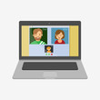 © alexhliv - Laptop illustration icon