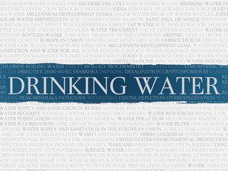 Wall Mural - drinking water