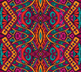 indian festive colorful ethnic tribal pattern