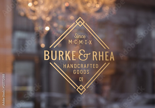 Download Window Signage Mockup 01. Buy this stock template and ...