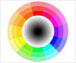 Color wheel illustration