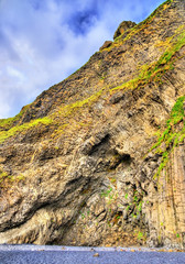 Poster - Reynisfjall Mountain at the Black Sand Beach of Reynisfjara - Iceland