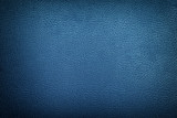 Blue leather texture background