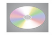 Realistic CD or DVD disk isolated
