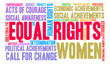 Equal Rights Word Cloud