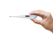 © weerapat1003 - hand holding a thermometer with a high fever temperature