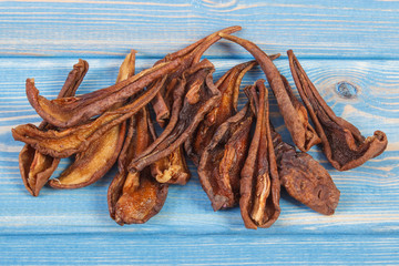 Dried pear for preparing compote of dried fruits, healthy nutrition