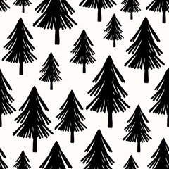 Sticker - Seamless Christmas Pattern