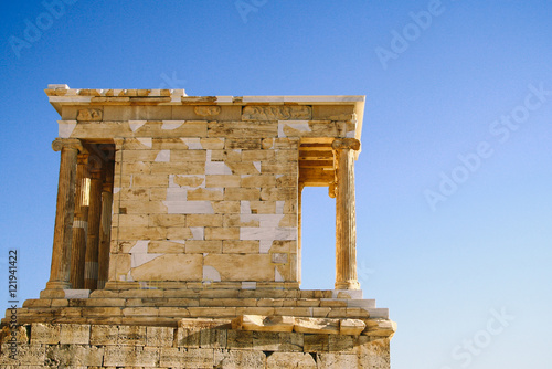 Fotografija Temple of Athena Nike, the earliest fully Ionic temple on the Acropolis of Athens, Greece