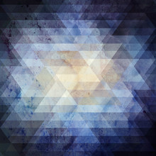 Abstract Watercolor Geometric Background