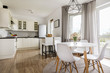 © Photographee.eu - Dining area and kitchen combined