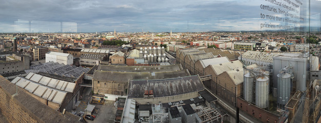 Wall Mural - Dublin panorama.