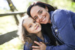 © Louis-Paul Photo - Portrait of happy mother and daughter outdoor