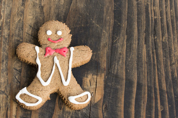 Wall Mural - Christmas Gingerbread Man Cookie