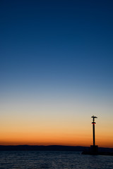 Wall Mural - sunset at balaton, siofok
