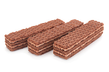 Wall Mural - Sweet chocolate wafers