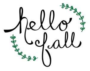 Sticker - Hello Fall