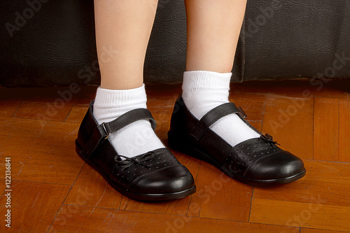 white socks and white shoes