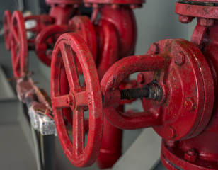 red valve