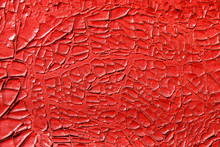 Red Flaking Paint Texture