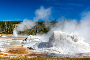 Canvas Print - Grotto Geyser View