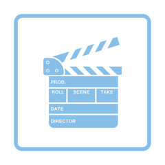 Sticker - Clapperboard icon