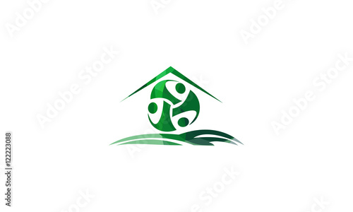 Real Estate Logo Design Icons Symbols Vector Abstract Set