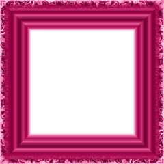 Wall Mural - Frame generated with white