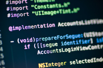 objective c code lines
