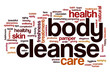 Body cleanse word cloud