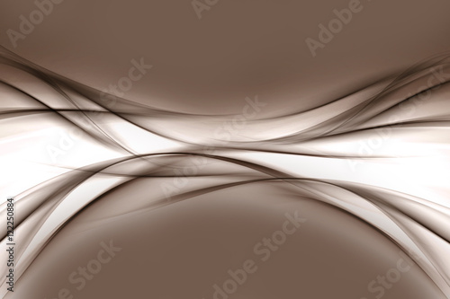 Fototapeta na wymiar Abstract beautiful motion brown background design. Modern digital illustration.