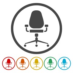 Poster - Office chair - vector illustration