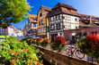 Beautiful romantic towns of France - Colmar in Alsace region
