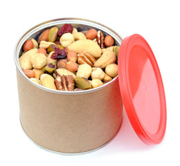 Sticker - can of nuts