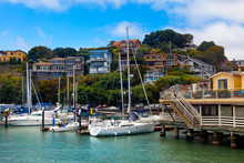 Tiburon, California Waterfront Upscale Town By San Francisco