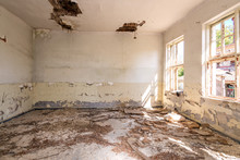Abandoned And Destroyed Room