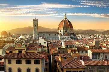 Wall Mural - Magnificent Florentine basilica