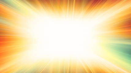 Poster - Background with orange flash