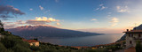 Fototapeta Na sufit - Sonnenuntergang am Gardasee, Italien