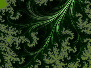 Wall Mural - abstract fractal background