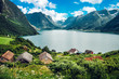 Amazing norwegian lake