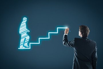 Wall Mural - personal development career challenge