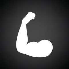 Canvas Print - Bicep icon