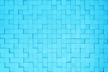 Wall Mural - abstract cube background-blue