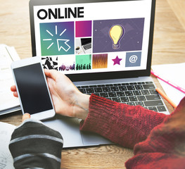 Poster - website design ui software media www concept