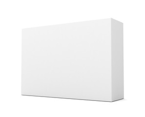 Canvas Print - blank retail product box concept   3d illustration